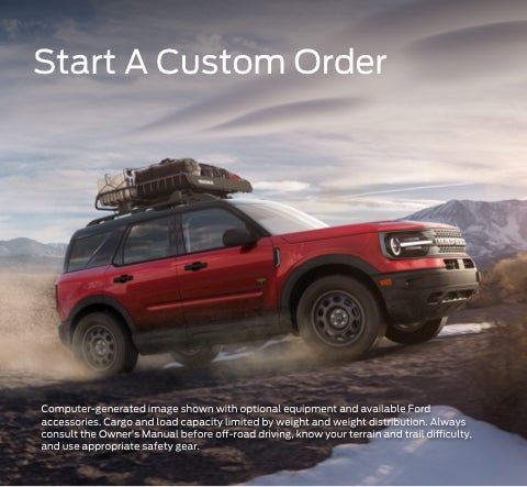 Start a custom order | Timberland Ford in Perry FL